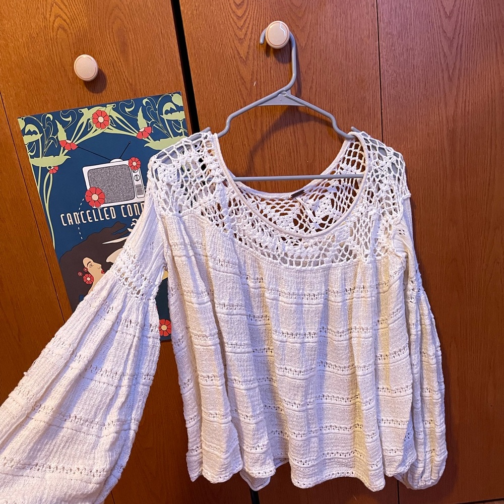 Free people Crochet top